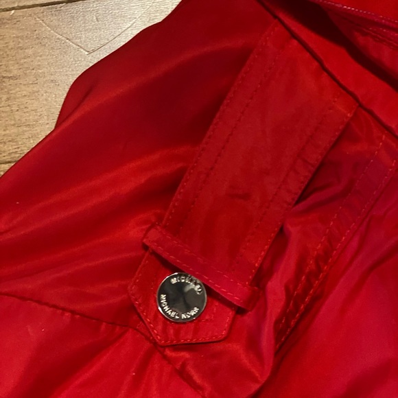 Michael Kors beautiful red spring jacket like new. - Picture 13 of 13
